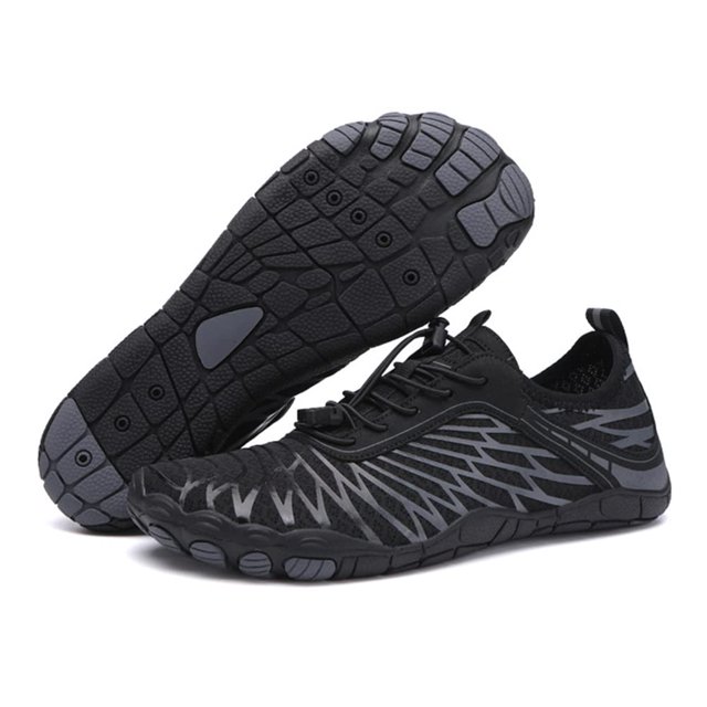 Zapatos de senderismo Hi-Y2Kgirls Barefoot para mujer y hombre, color negro