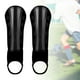 thumbnail image 4 of Espinilleras de fútbol para niños y adultos, correas ajustables, soporte de tobillo duradero, deportivas juvenil negro, 4 of 8