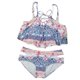 thumbnail image 4 of Traje de baño floral Zulema de dos piezas con volantes S, 4 of 8