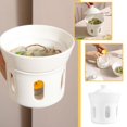 thumbnail image 2 of Small Ceramic Stew Pot Steamed with Lid Steaming Cup Steam Soup Bowl D2O6, 2 of 8