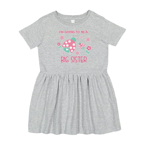 Inktastic I'm Going to Be a Big Sister Girls Toddler Dress