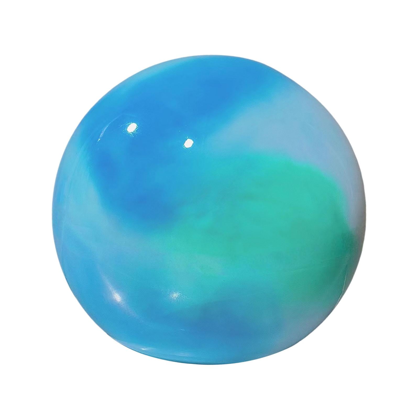 harayaa Fitness Ball 18cm PVC Rhythmic Gymnastic Ball Dance Practice Inflatable Exercise Sea Blue