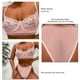 thumbnail image 5 of Conjunto de lencería para mujer, suave, elegante, de 2 piezas, sujetador y bragas de encaje para el día de San Valentín, 5 of 6