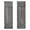 Dark Grey, variant on Costway Window Shutter Set of 2 Reclaimed Paulownia Wood Wall Decor with Antiqued Surface Dark Grey