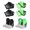 Black & Green, variant on Outdoor Hiking Gaiter,Waterproof Leg Cover,Adjustable Night Reflective Bite Protection Guards Leg Gaiters for Hiking