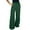 Dark Green, variant on Women's Fashionable Casual Loose Fit High Waisted Solid Color Pants for Comfortable and Stylish Daily Wear and Activities,Dark Blue,2XL