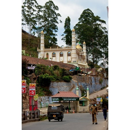 LAMINATED POSTER India Live Mosque City Life Munnar Poster Print 24 x (Best City In India To Live And Work)