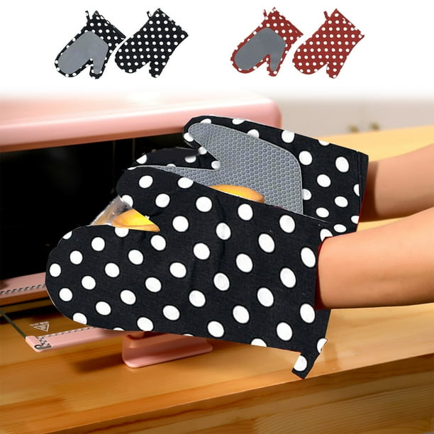 ¡Rebajas Sorprendentes!, Guantes aislantes para microondas engrosados con gel de sílice en el interior para evitar quemaduras Akmoler