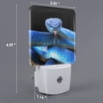 thumbnail image 2 of Balery Blue Viper Snake 2 Pattern LED Night Light with Automatic Sensor Plug in Night Light with Dusk-to-Dawn Light Sensor LED Nightlight 0.5W-EU, 2 of 7
