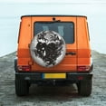 thumbnail image 3 of ZNDUO Skull Pirate Skeleton Pattern Spare Tire Cover, Universal Spare Tire Wheel Covers 15 inch, 3 of 8