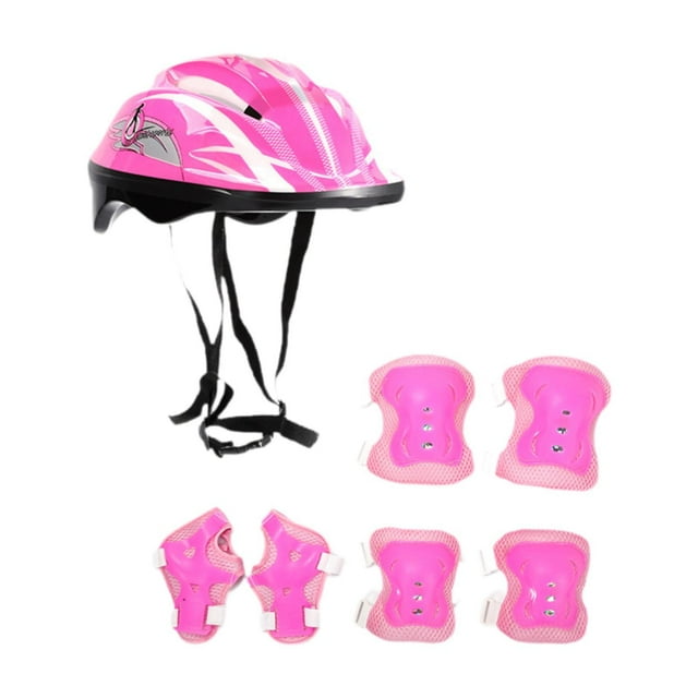 Almencla Casque de Patinage pour Enfants pour Vélo Patinage à Roulettes Multisports Rose