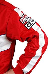 G-FORCE Red/White 2X-Large GF505 Driving Jacket P/N 4385XXRD