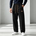 thumbnail image 4 of MYAOYI Mens Comfort Fit Jeans Drawstring Loose Denim Trousers, 4 of 7