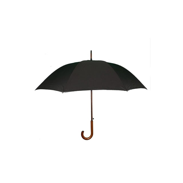 Umbrellas Rain AUTO Executive Long with Wood Shaft Multicolor 6/ Pack