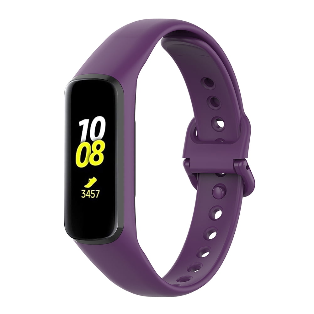 Jocestyle Silicone Replacement Wrist Strap For Samsung Galaxy Fit 2 Sm R2 Orange Walmart Com