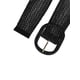 thumbnail image 2 of Cinturones de cintura ancha trenzados para mujeres INSPIRE CHIC con hebilla gruesa 22.83-33.07" negro, 2 of 4