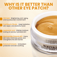 thumbnail image 3 of Madnice 24K Gold & Snail Mucin Hydrogel Eye Patches for Puffiness & Dark Circles, 60 Count, 3 of 9