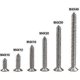 thumbnail image 2 of 200 Pcs M4 Stainless Steel Self Tapping Screws Phillips Flat Head Screws Diy Wood Screws (100 Pcs M4 X 10mm, 100 Pcs M4 X 12mm), 2 of 5
