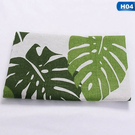 Japanese Style Kitchen Table KABOER 1 Pcs Plaid Cotton Placemat Japanese Fashion Style Fabric Table Mats Napkins Simple Design Tableware Kitchen Tool ()