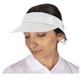 thumbnail image 3 of Island Green Womens Diamante Logo Golf Sun Visor, 3 of 4
