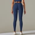 thumbnail image 5 of WILLBEST Pantalones de Yoga de Cintura Alta Sin Costuras Para Mujer, Diseño Calado, Leggings Ajustados Con Realce de Color Melocotón Para Entrenamiento Deportivo 538 Grande, 5 of 5
