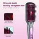 thumbnail image 4 of Infrared Hair Straightener Brush Ionic Straightening Brush Anti-Frizz Flat Iron Comb for All Hair Types 110-240V, 4 of 5