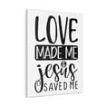 thumbnail image 2 of Scripture Walls Jesus Saved Me Matthew 22:37 Christian Wall Art Print Ready to Hang Unframed, 2 of 18