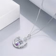 thumbnail image 4 of Birdeem Collier pour Femme en Europe et aux États-Unis Goutte d'Huile avec Diamants Étoile Hibou, 4 of 12