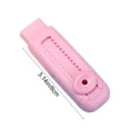 thumbnail image 3 of 10Pcs Eraser For Study, Vacemry Back ToSchoolErasers, Handy Plastic Eraser ForStudentsClassroom Homework Desk, Durable Long-Lasting Pencil Erasers ForSchoolSupplies Office Stationery Art Craft, 3 of 7