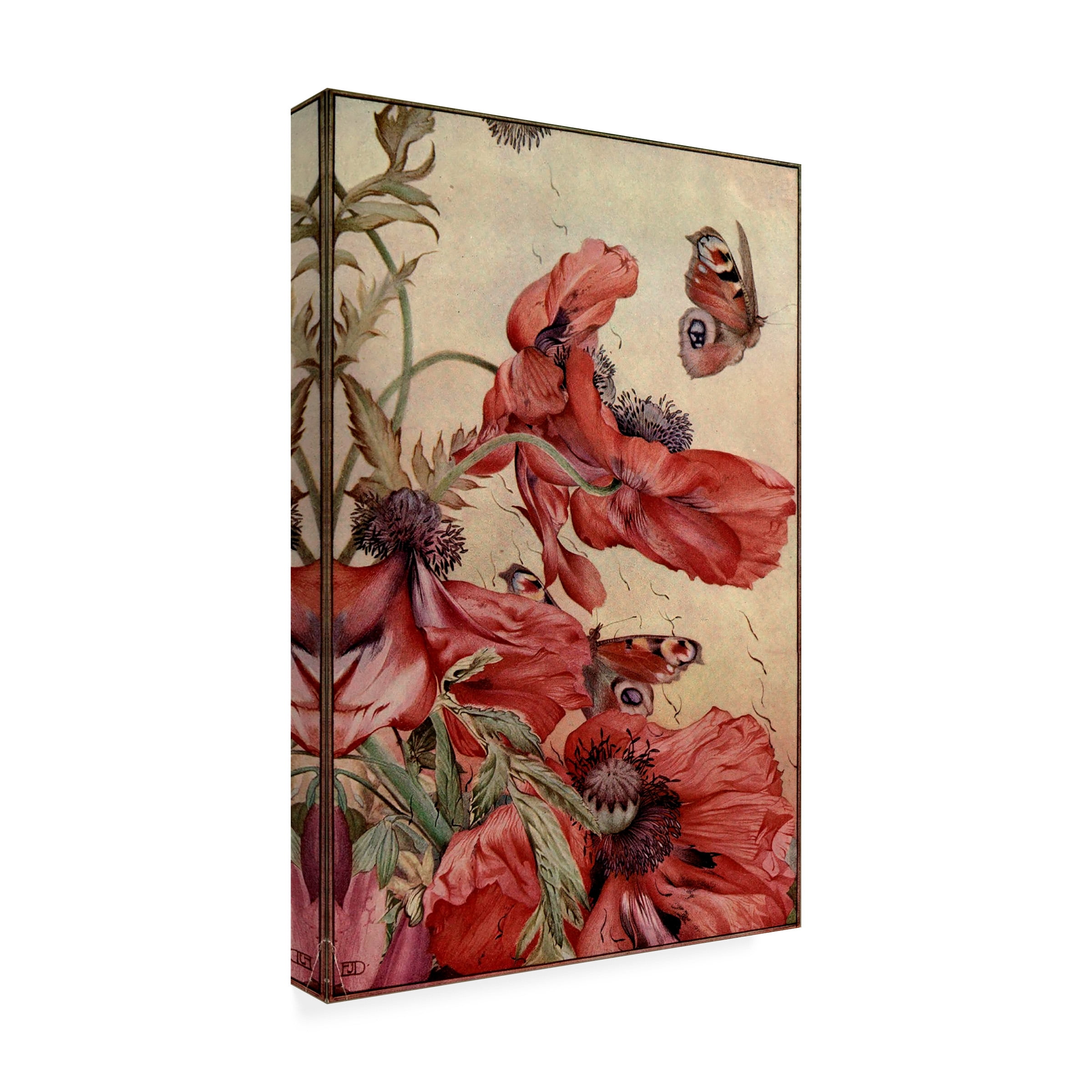 Unknown 'Garden Fantasy III' Canvas Art