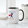 thumbnail image 4 of CafePress - CASA Hero Justice Mug - 15 oz Ceramic Large White Novelty Mug, 4 of 4