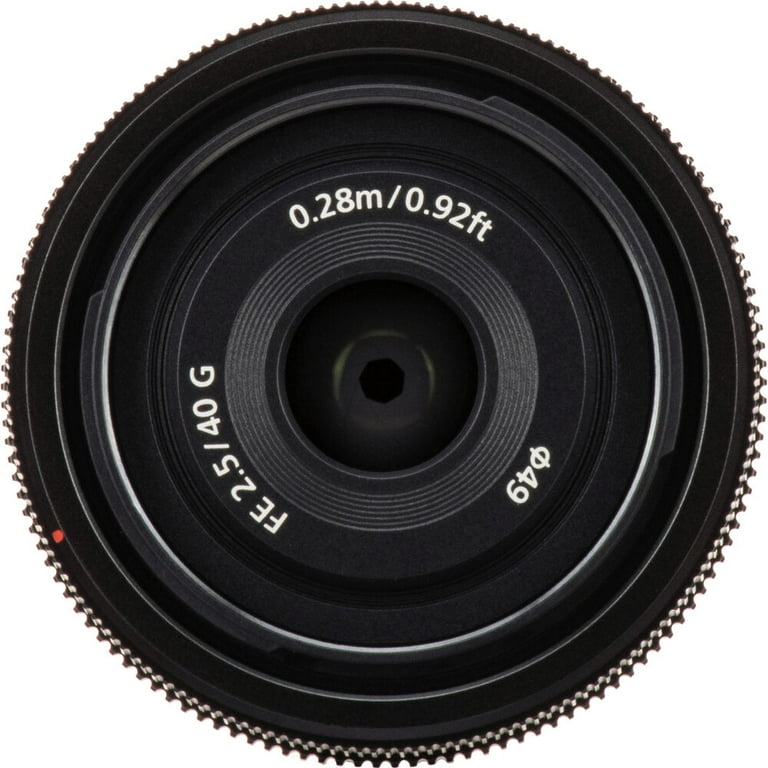 Sony FE 40mm f/2.5 G Lens SEL40F25G - Walmart.com