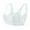 Light Blue, variant on LLYWEY Workout Bras No Wire Bras Women Plus Size Ladies Underwire Bra Style-951 Women's Plus Multiway Bra Feature Adult Female High Impact Sports Bras Light Blue 42B