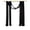 Black, variant on Wedding Arch Draping Fabric Sheer Curtain Drapes | 30" x 19.6 ft Long Backdrop Curtains for Wedding Anniversary Party, Summer Outdoor Events Drapery, Photo Backgrounds - Black