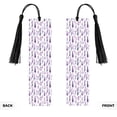 thumbnail image 2 of Kdxio Lavender Flowers Print Metal Tassel Bookmarks,Perfect Gift for Art Lovers and Bookworms Metal Bookmarks for Women, 2 of 8