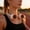 Orange, variant on Portable Neck Fan 4000mAh Rechargeable – Bladeless Headphone Design Wearable Fan Ultra Quiet Personal Cooler For Camping Work Gym