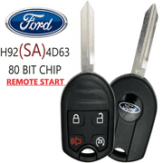 New Ford 2011-2020 4 Button Remote Start Key 80 Bit Oem Chip Cwtwb1u793 A    VLS