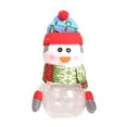 thumbnail image 2 of TOOYOU Christmas Desktop Ornament Snowman Cookie Jar Chocolates Candy Container Santa Claus Party Favors Gifts Decorations Festival Atmosphere Supplies, 2 of 9