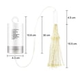 thumbnail image 4 of Up to 65% off C1earance! SRUILUO Water Proof Light 90 LED Hanging Starburst Bouquet Shape Lights Ornament, 4 of 6
