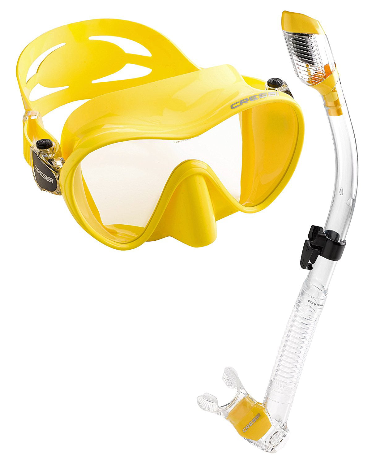 Cressi Scuba  Diving Snorkeling Freediving Mask  Snorkel Set 