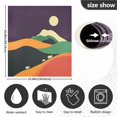 thumbnail image 5 of Yayeee Magnetic Dishwasher Cover for The Front Decoration Home Kitchen Machine Sticker Protector, Purple Mountain, 5 of 6