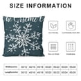 thumbnail image 5 of Christmas Throw Pillow Covers Tree Pillow Cases Green and White Holiday Decorative Cushion Cases for Sofa Couch, 5 of 5