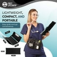 thumbnail image 7 of First Lifesaver Nursing Clipboard 3 Layers Aluminum Foldable Nurse Clipboard with Strong ClipFor Nurses, Nursing Students and Doctors (Black), 7 of 7