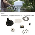 thumbnail image 3 of Water Pump Service Kit, Water Pump Impeller Kit 778166 Sturdy 11pcs  For 5.5HP 6HP 7.5HP Outboard Engine, 3 of 8