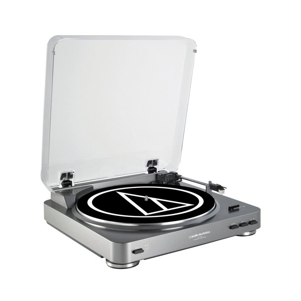 AudioTechnica ATLP60 Fully Automatic BeltDrive Turntable Walmart