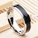 thumbnail image 1 of Joyería Titanium La Acero Inoxidable de para Los Hombres Negro 9 Salvador Anillo de acero inoxidable, 1 of 8