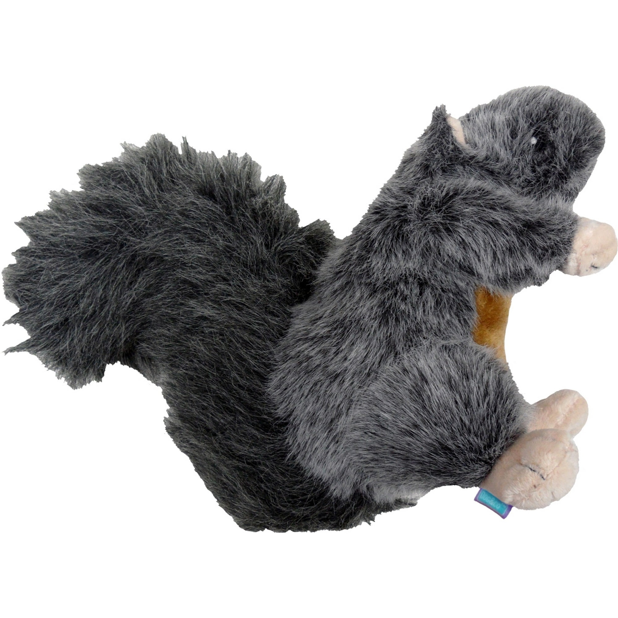 plush squirrel dog toy