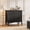 black, variant on White Fluted 3 Drawer Dresser, 31.5 Inch Wide Dresser Nightstand for Bedroom, Modern Wood Chest of Drawers, Large Painted Nightstand with 3 Drawers for Closet, Hallway, Entryway