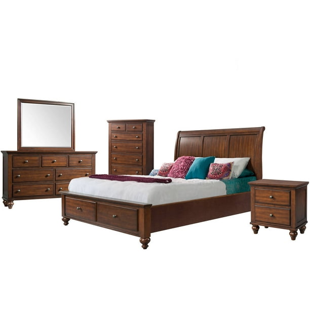 Picket House Furnishings Channing Queen Storage 5PC Bedroom Set