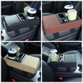 thumbnail image 2 of Universal Car Armrest Pad Cover PU Leather Auto Center Console Protector Stor ` V2B3, 2 of 7